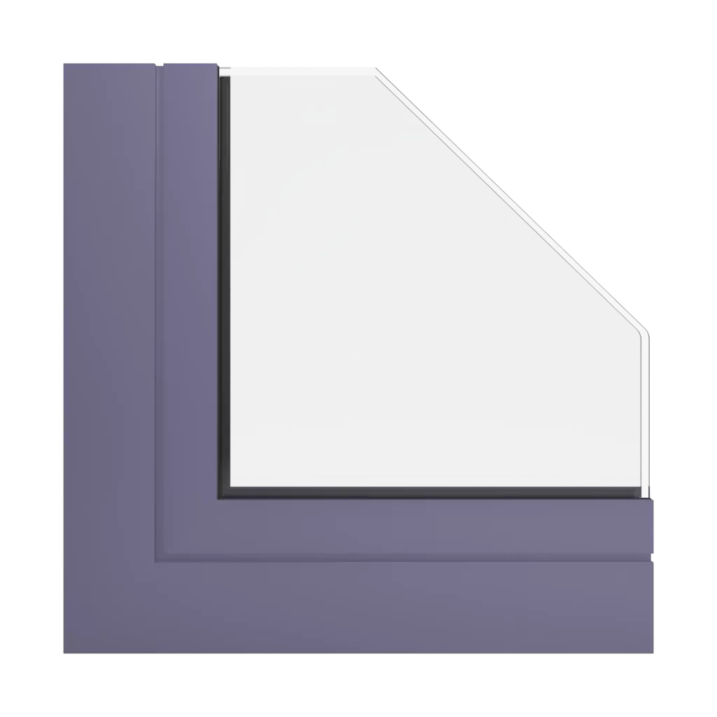 RAL 4012 Perlbrombeer produkte fassadenfenster    