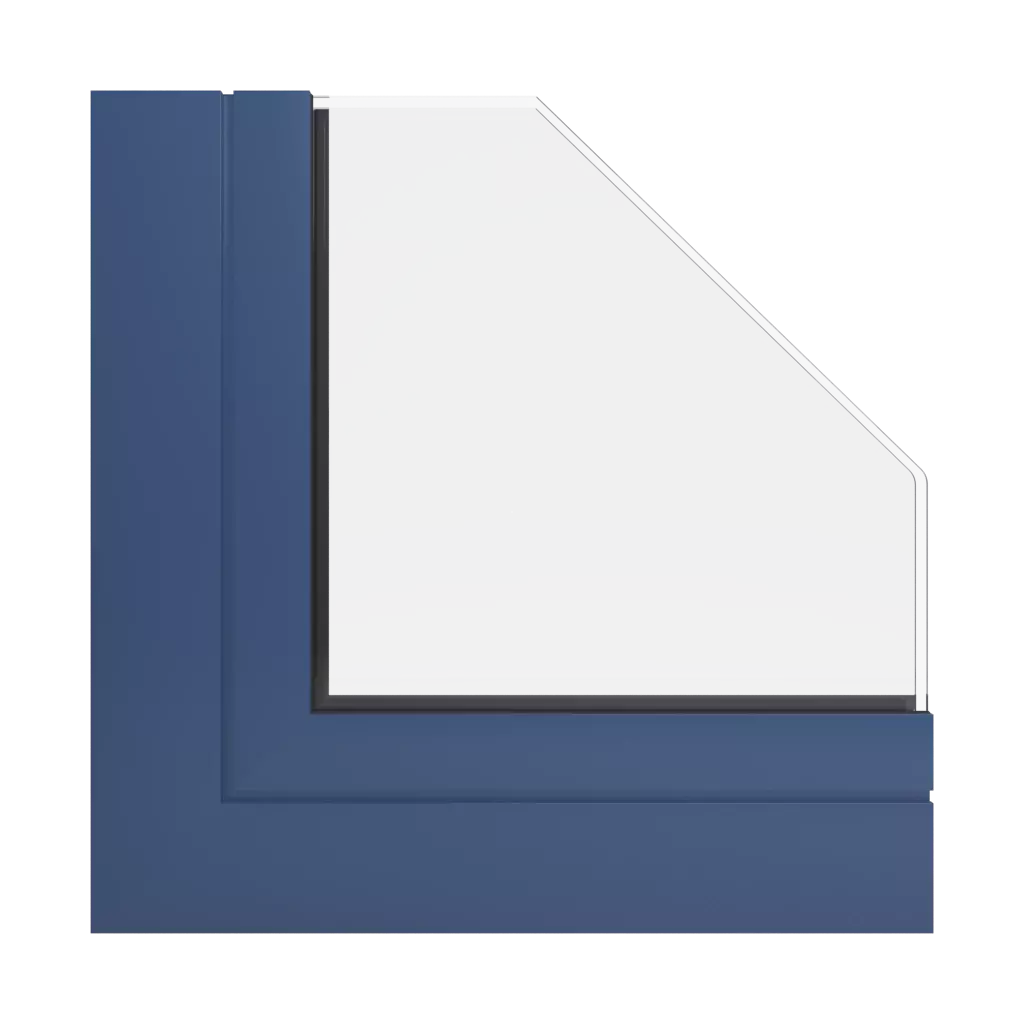 RAL 5000 Violettblau fenster fensterprofile aliplast stern