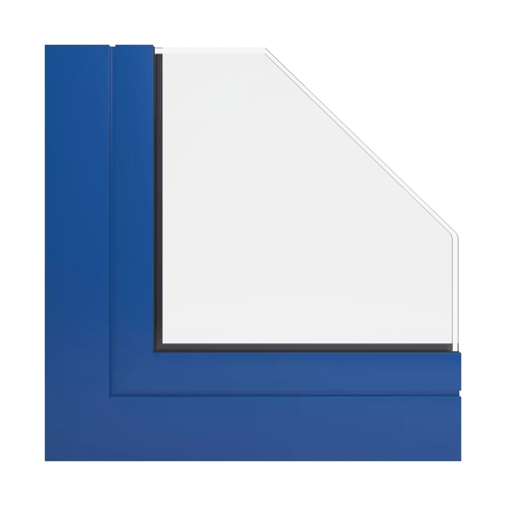 RAL 5005 Signalblau fenster fensterprofile aliplast aliver-2000