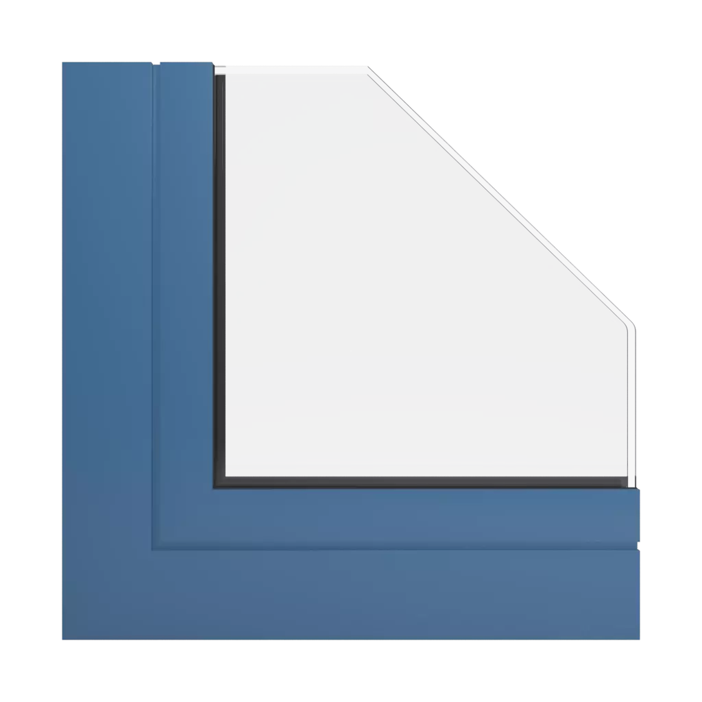 RAL 5007 Brillantblau produkte fassadenfenster    