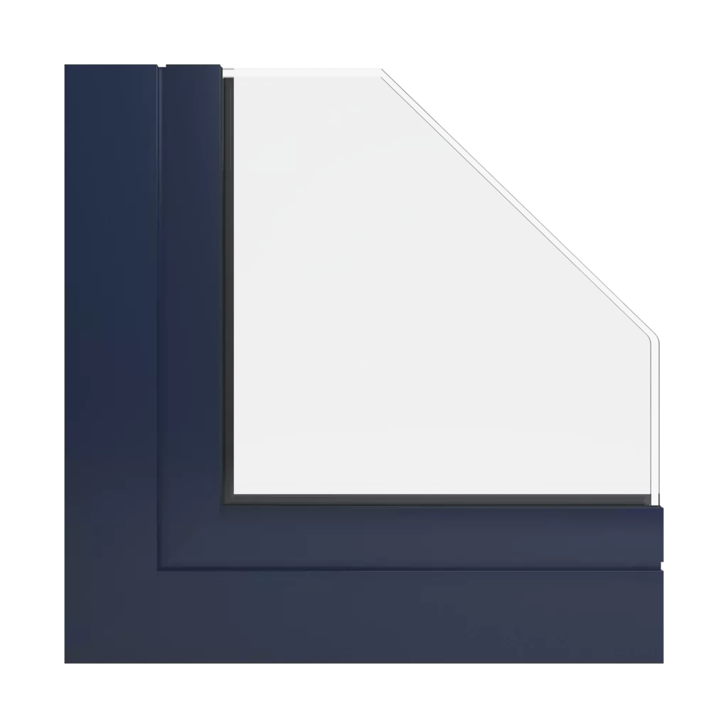 RAL 5011 Stahlblau produkte fassadenfenster    