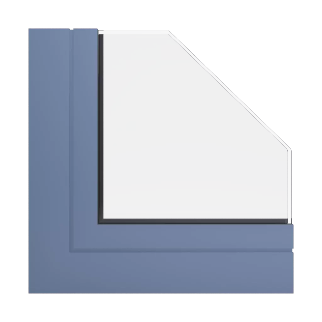 RAL 5014 blau-grau fenster fensterprofile aliplast victoria-plus