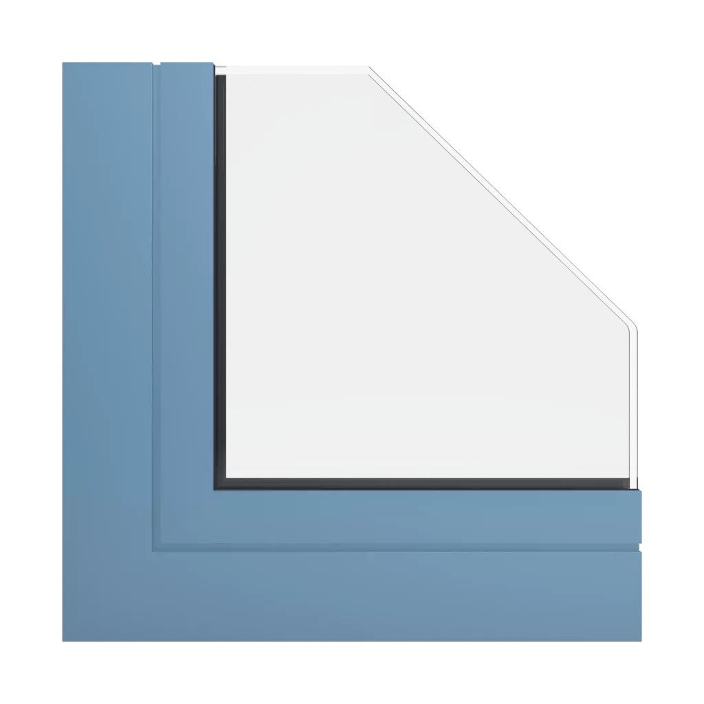 RAL 5024 Pastellblau fenster fensterprofile aluprof mb-skyline-typ-r