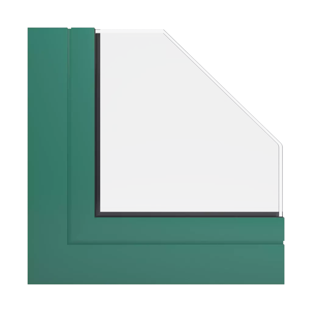 RAL 6000 Patinagrün fenster fensterfarben ral-aluminium ral-6000-patinagruen