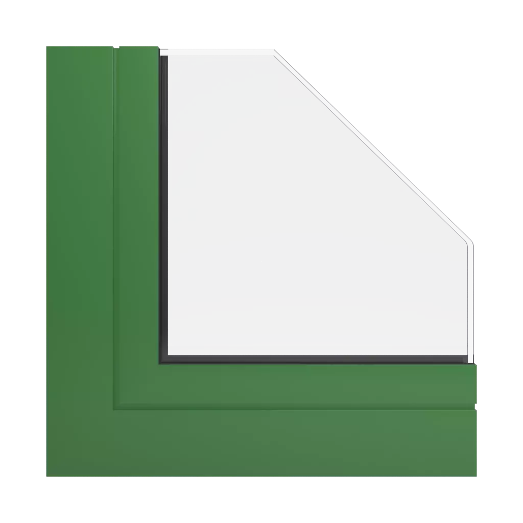 RAL 6010 Grasgrün fenster fensterprofile aluprof mb-skyline-typ-r