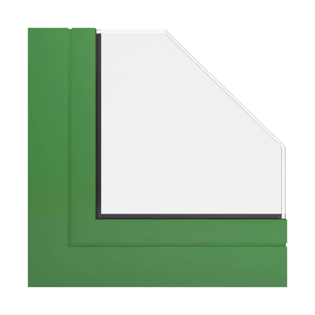 RAL 6017 Maigrün fenster fensterprofile aliplast ultraglide