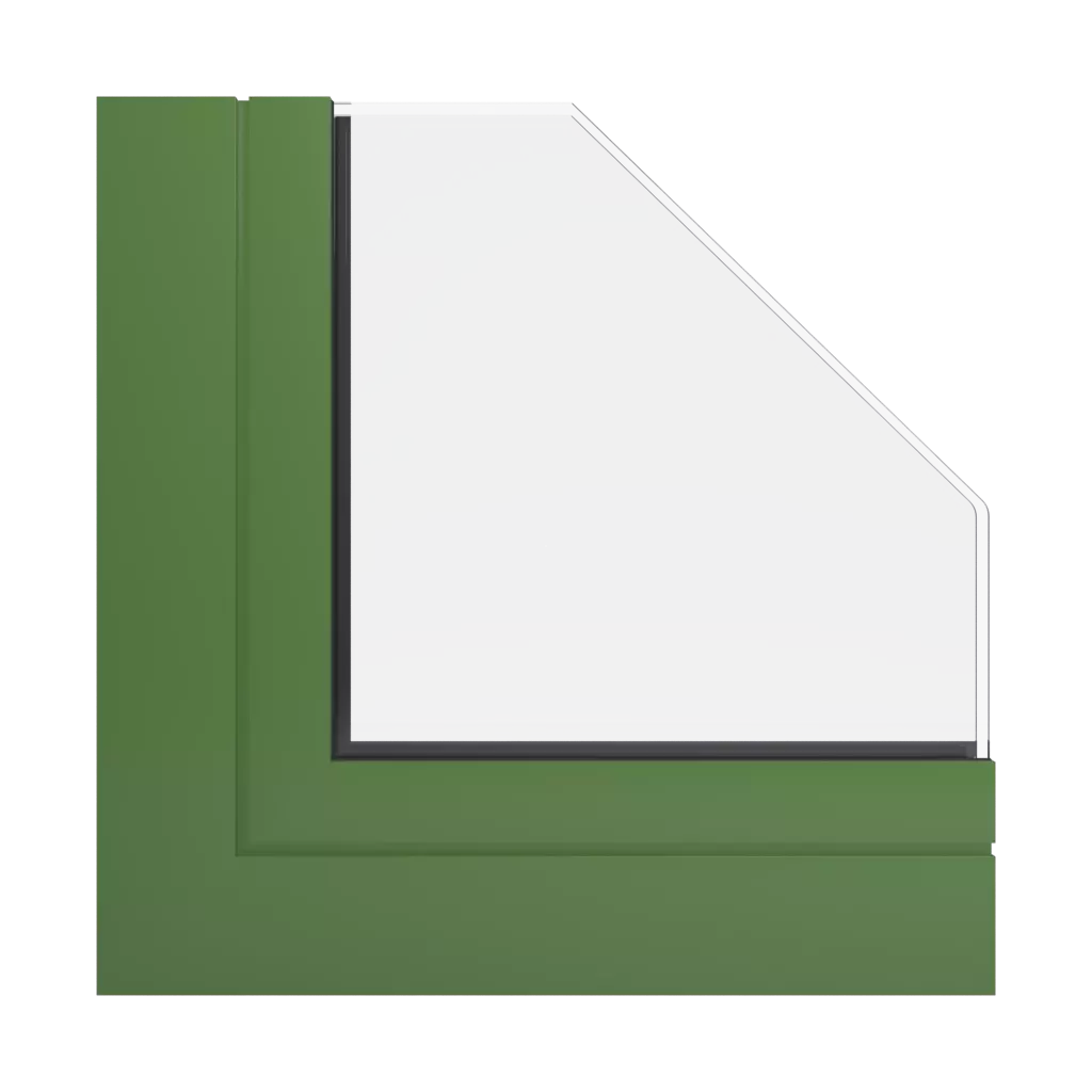 RAL 6025 Farngrün fenster fensterprofile aliplast victoria-plus