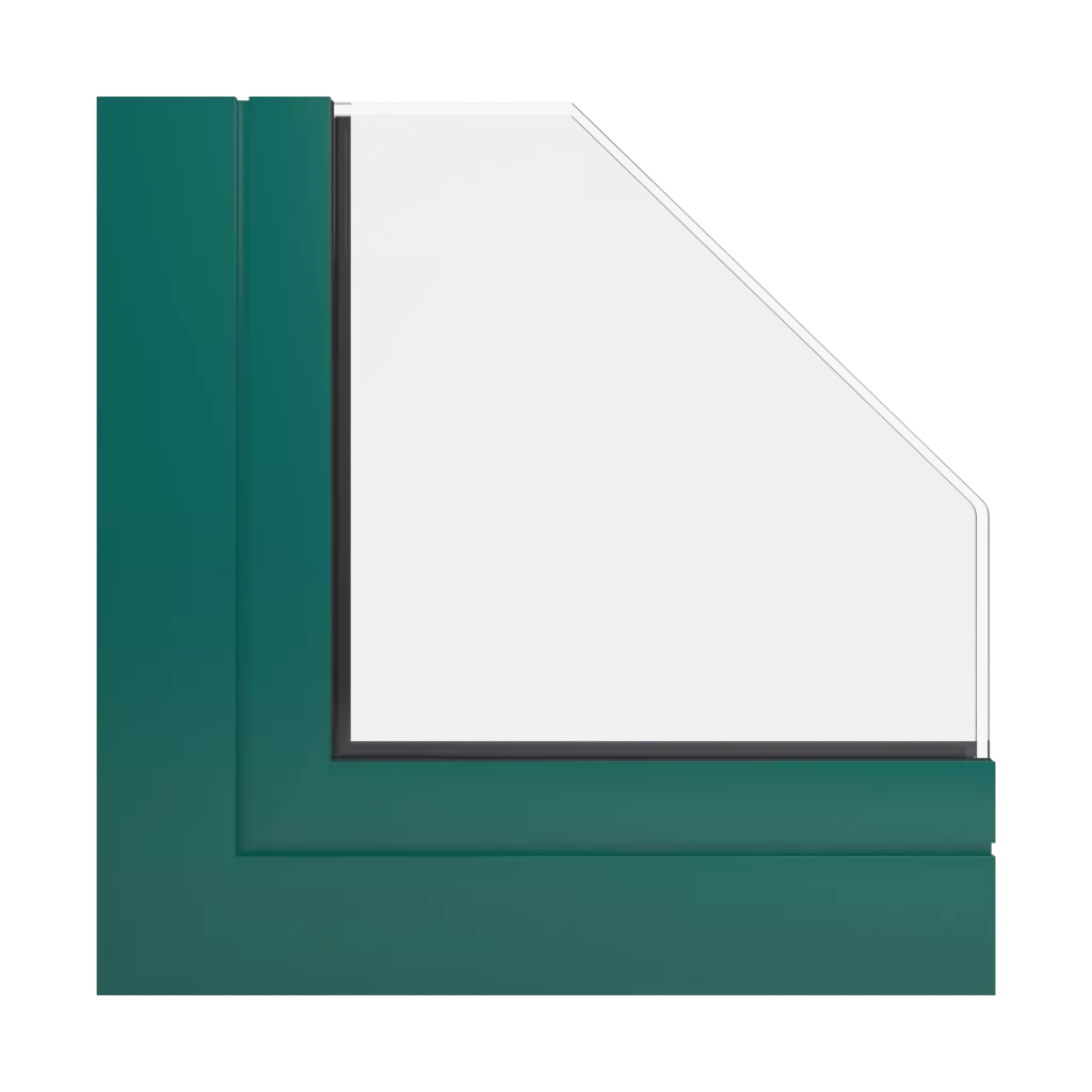 RAL 6026 Opalgrün fenster fensterprofile aliplast stern