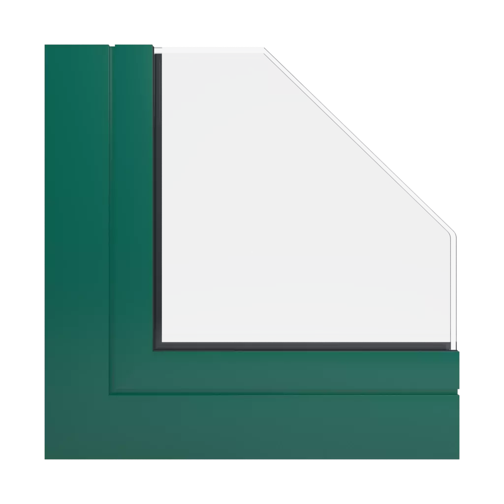 RAL 6036 Perlopalgrün produkte fassadenfenster    