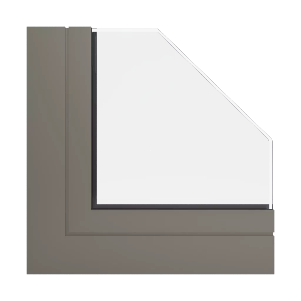 RAL 7006 Beigegrau fenster fensterprofile aluprof mb-78ei