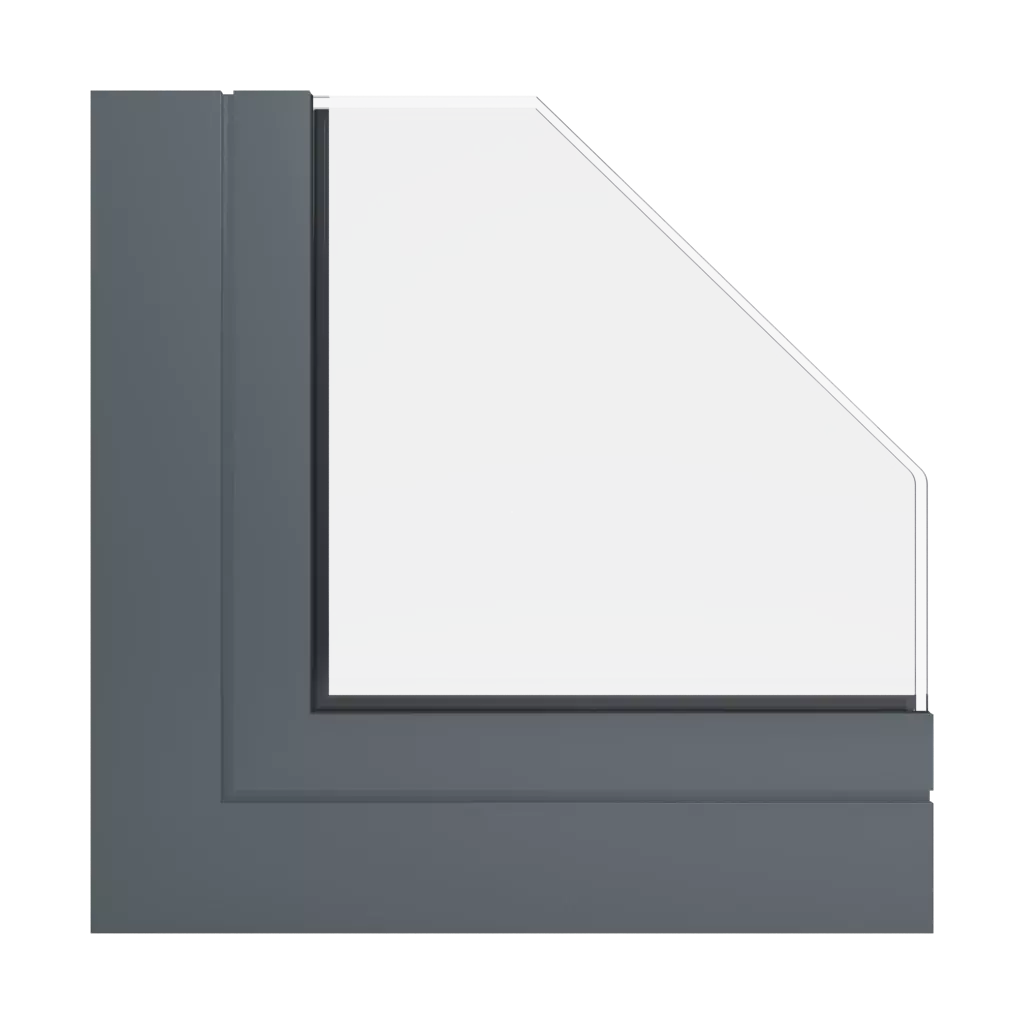 RAL 7011 Eisengrau produkte fassadenfenster    