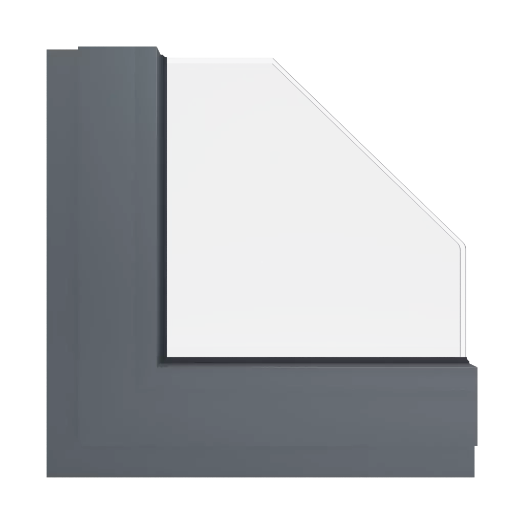 RAL 7012 Basaltgrau fenster fensterfarben ral-aluminium ral-7012-basaltgrau interior