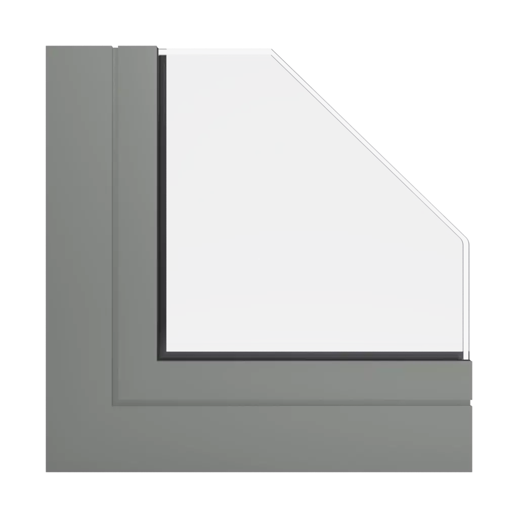 RAL 7023 Betongrau produkte fassadenfenster    