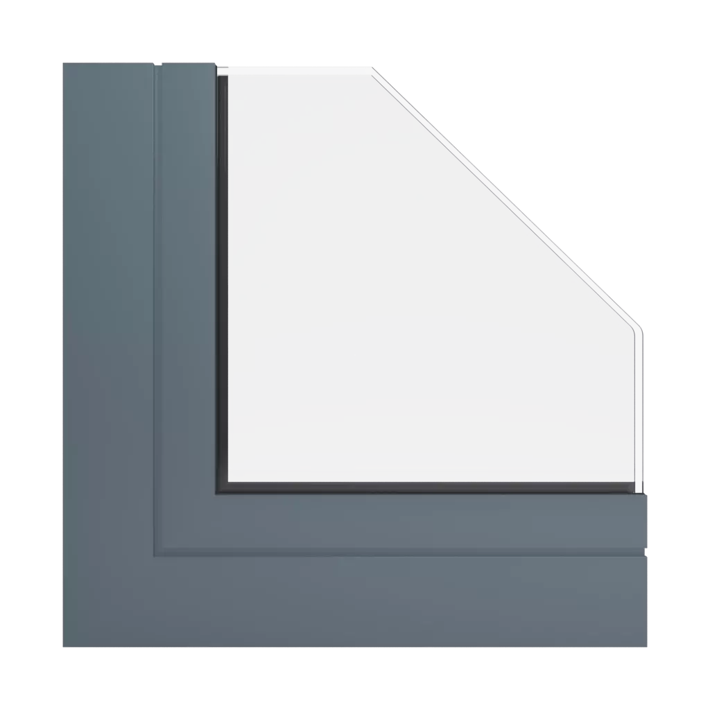 RAL 7031 Blaugrau fenster fensterprofile aluprof mb-sr50n-ei