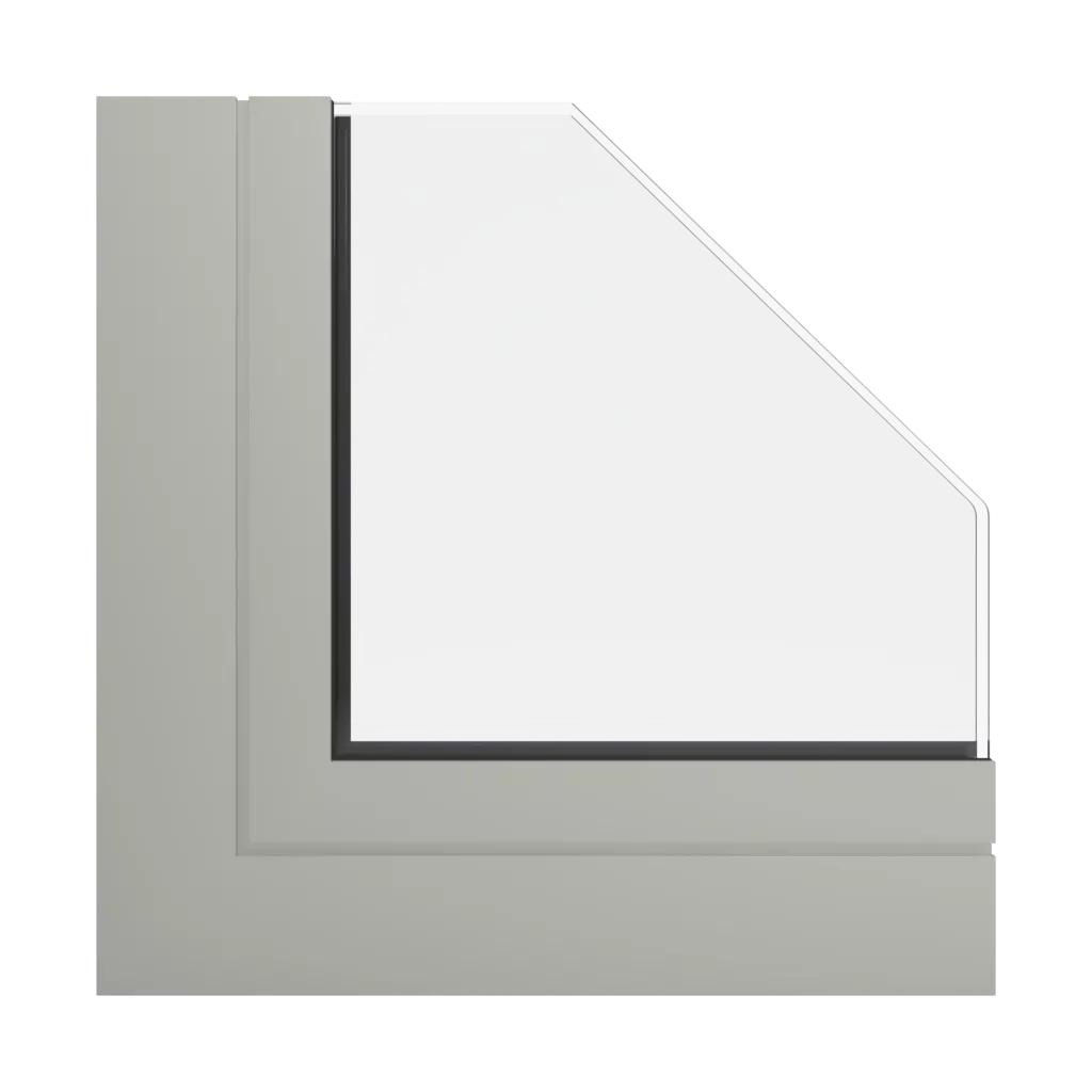 RAL 7032 Kieselgrau produkte aluminiumfenster    