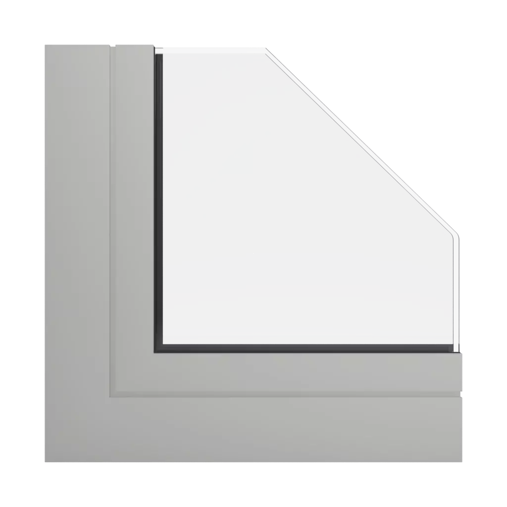 RAL 7044 Seidengrau fenster fensterprofile ponzio pe68-hallo