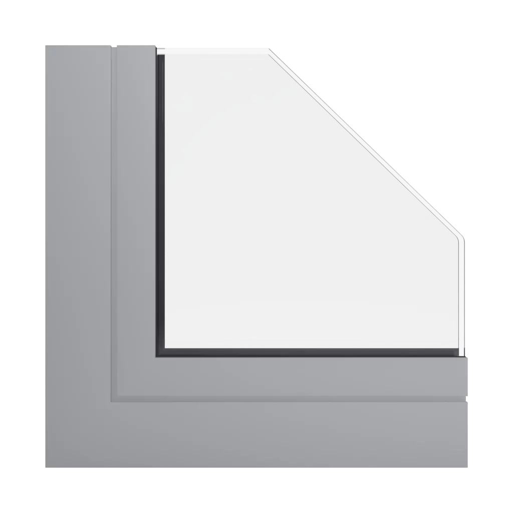 RAL 9006 Weißaluminium fenster fensterfarben ponzio-farben 